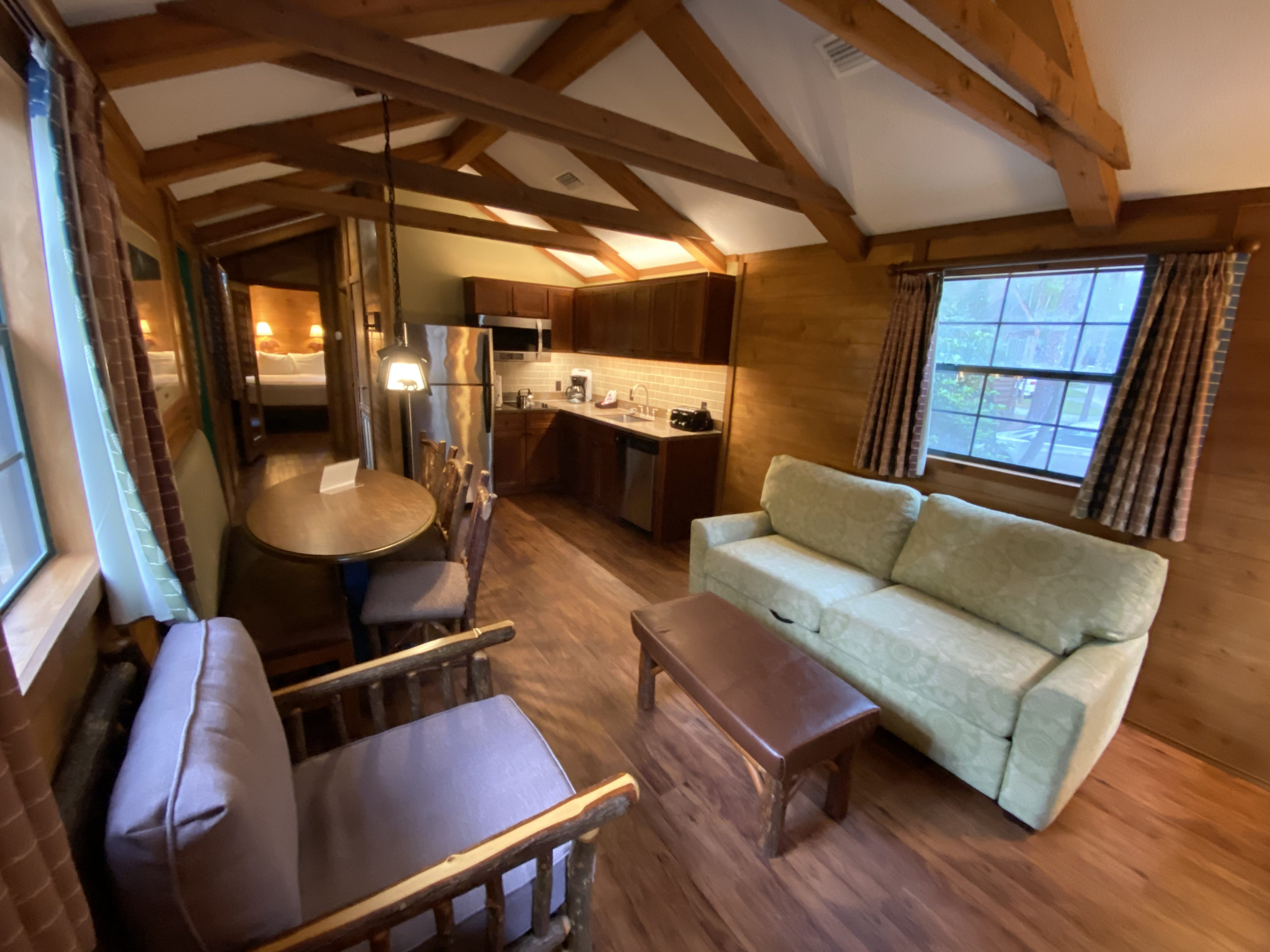 cabin tour at disney fort wilderness resort