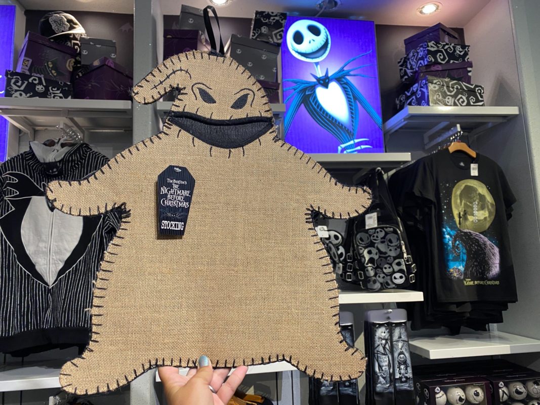 oogie boogie christmas stocking