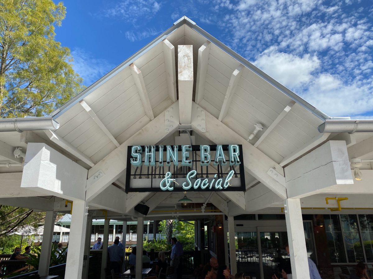 shine bar and social at disney springs
