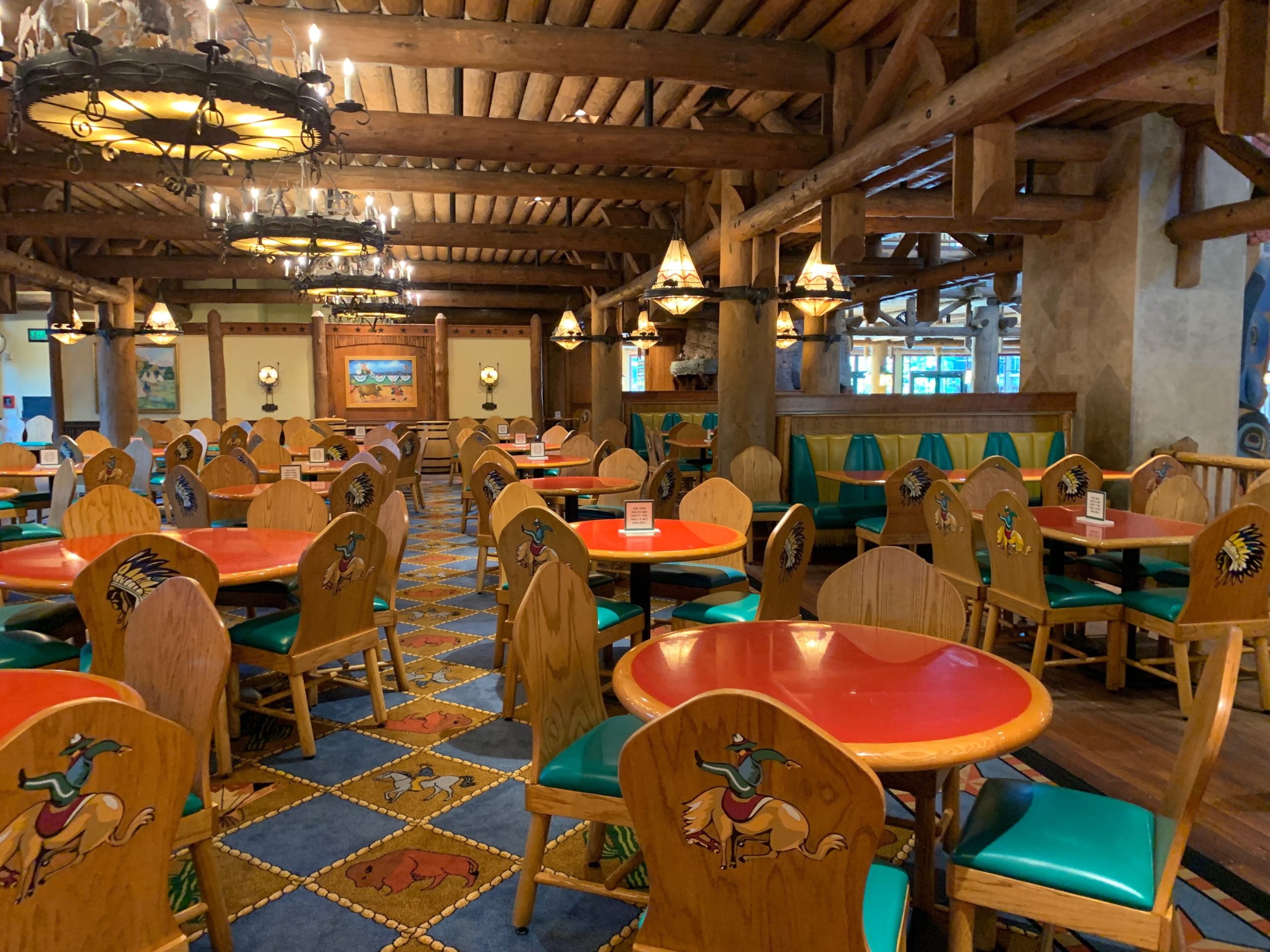 Whispering Canyon Café interior