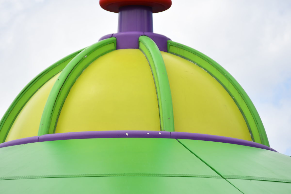 Alien Swirling Saucers