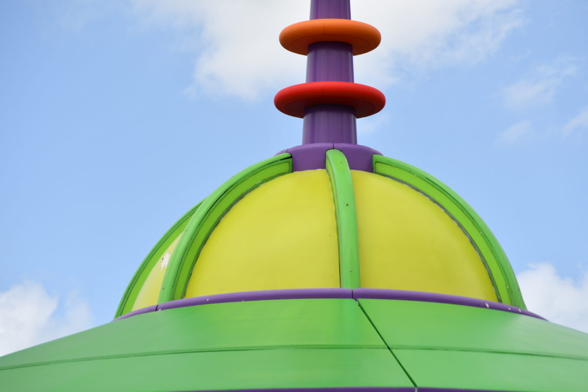 Alien Swirling Saucers