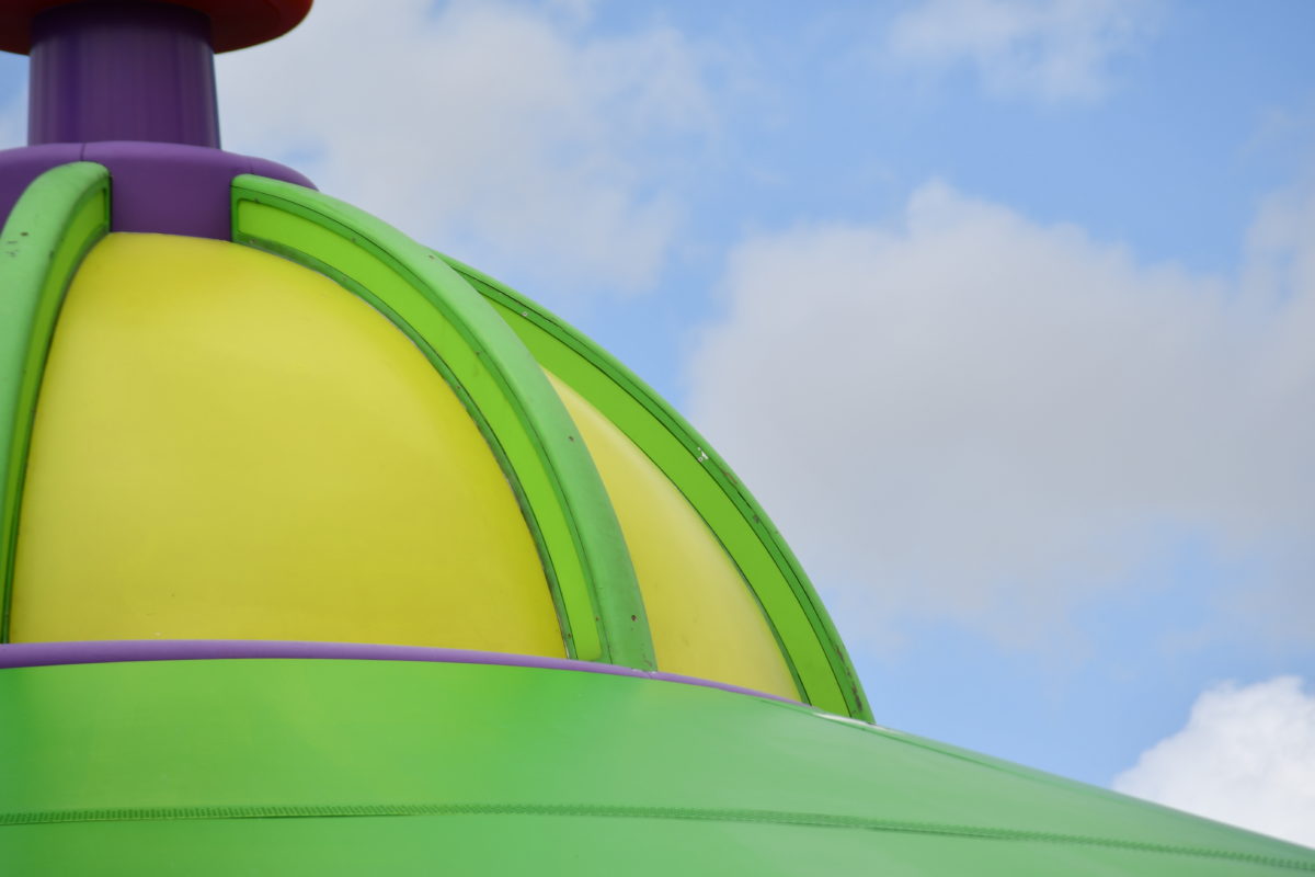Alien Swirling Saucers