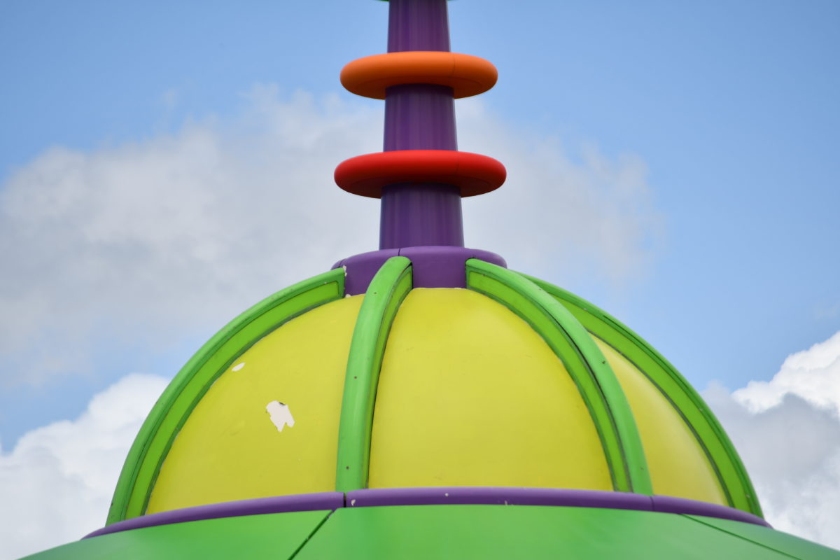 Alien Swirling Saucers