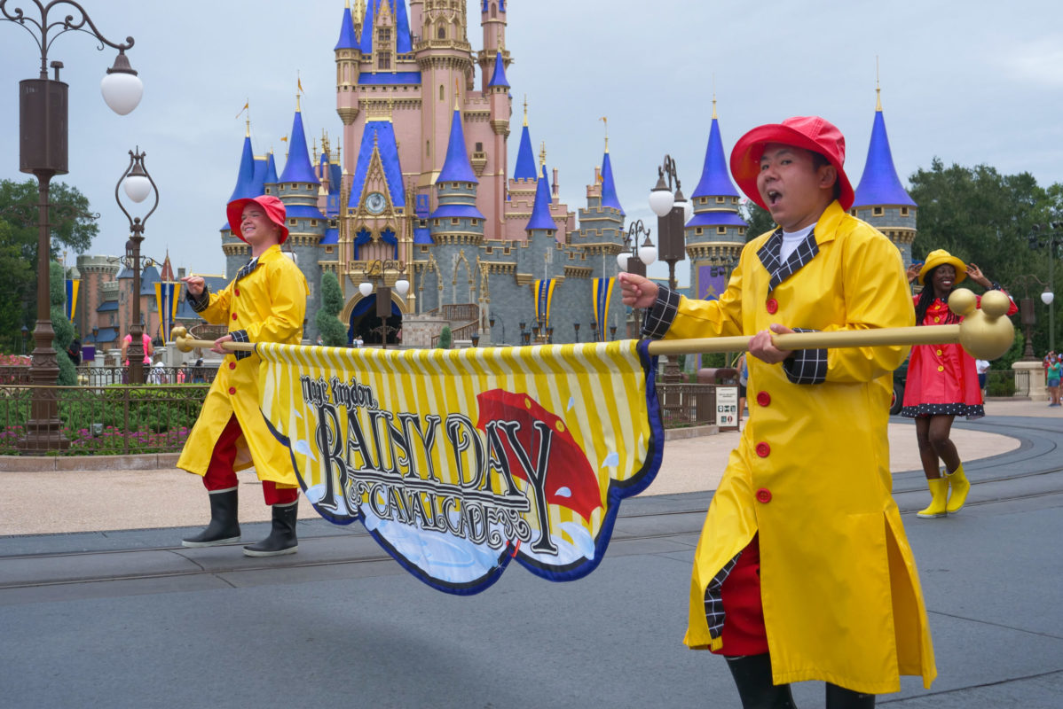 Rainy Day Cavalcade at the Magic Kingdom