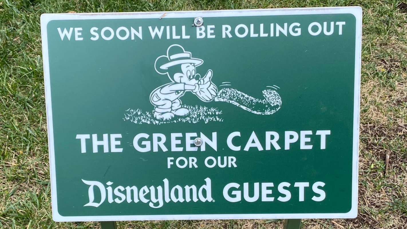 Roll Out the Green Carpet Horticulture team at Disneyland