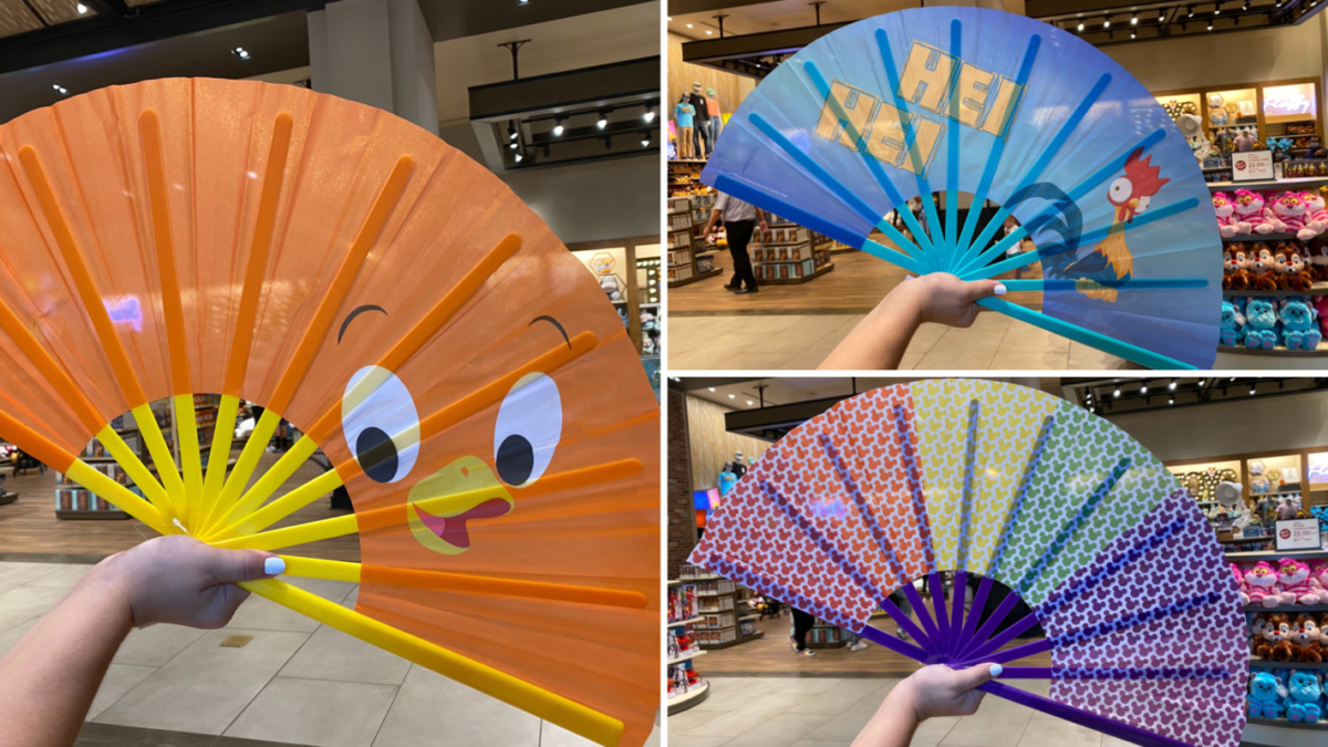 Folding hand fans Disneyland Resort