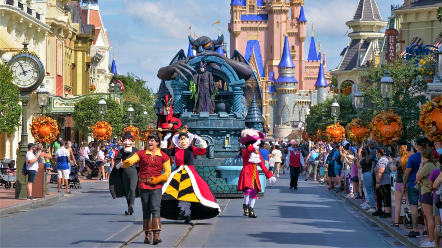 Villains Cavalcade on Main Street