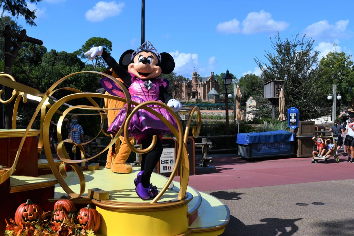 Minnie Mouse as a Butterfly Princess in Halloween Cavalcade