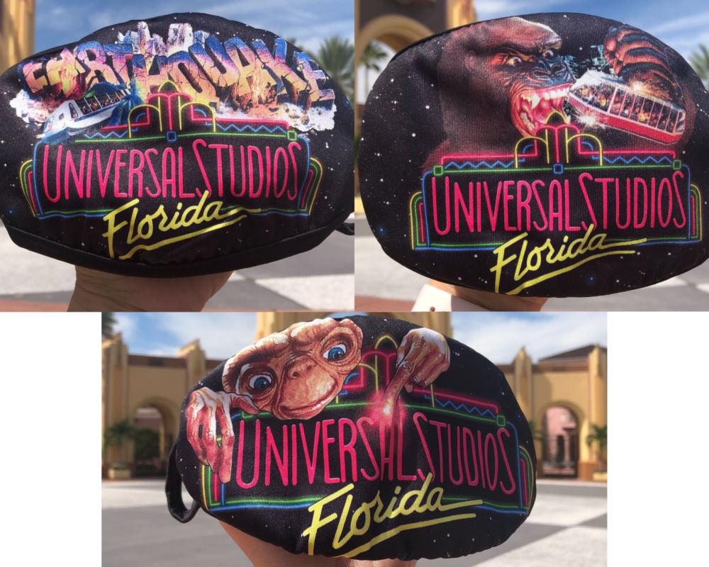 Earthquake, King Kong, ET Face Mask collage