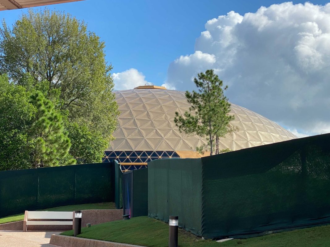 Play Pavilion roof update October 2020