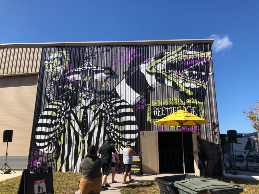 Beetlejuice haunted house