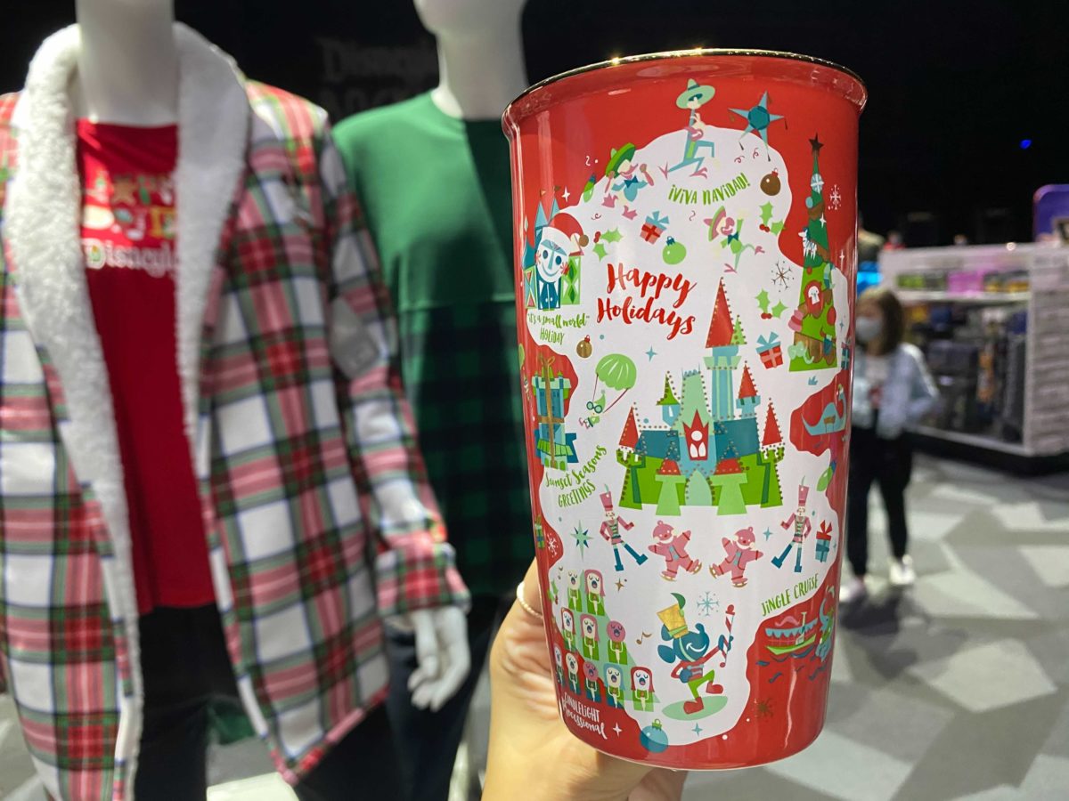 disneyland christmas starbucks tumbler