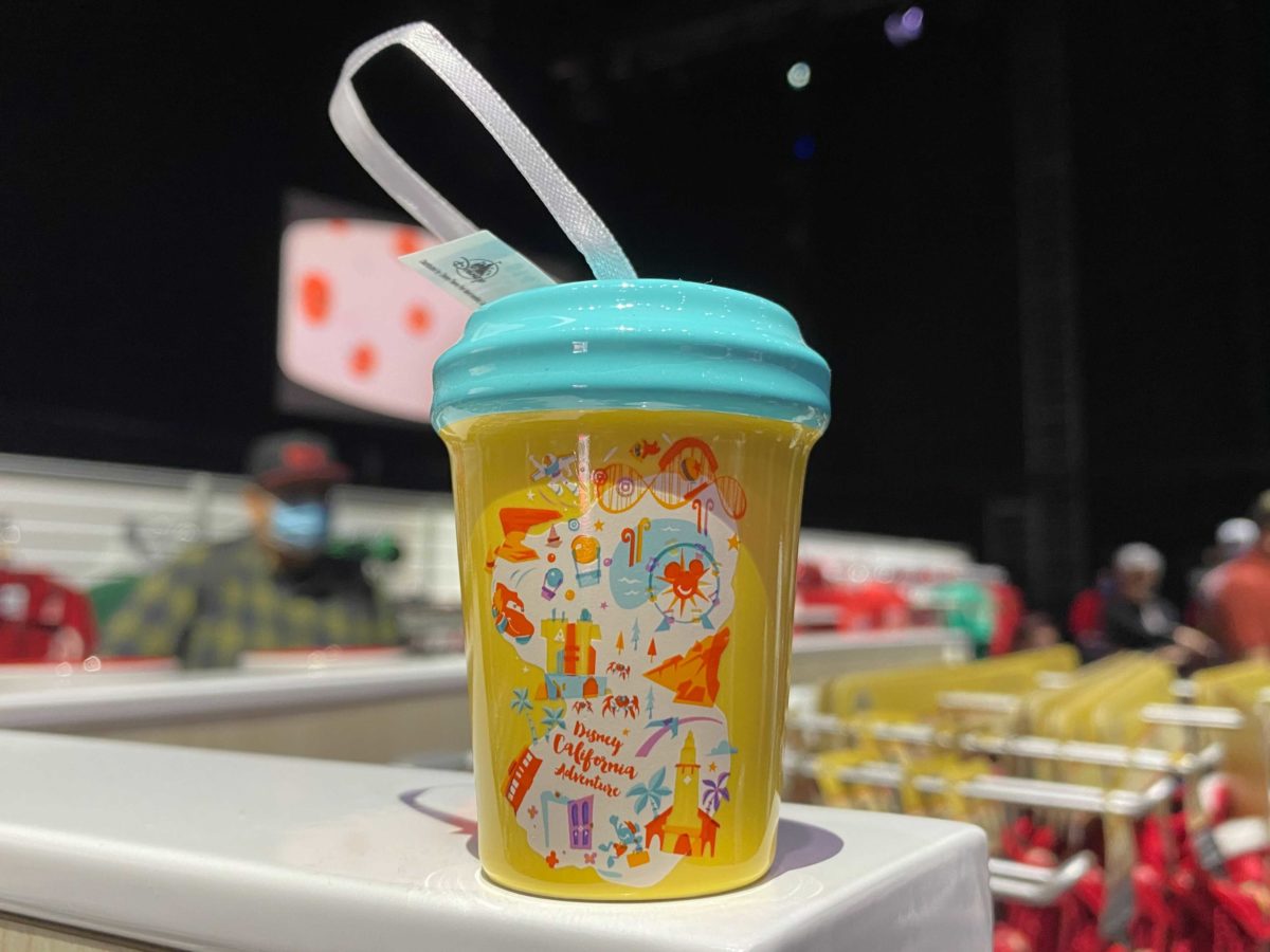 disneyland christmas starbucks tumbler ornament