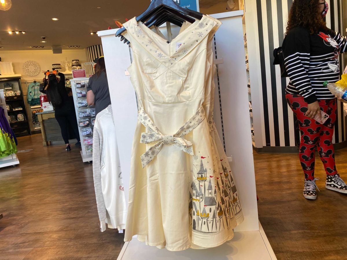 navy blue dress for baby girl PHOTOS: New Sleeping Beauty Castle Snowflake Dress by The Dress Shop  Arrives at the Disneyland Resort