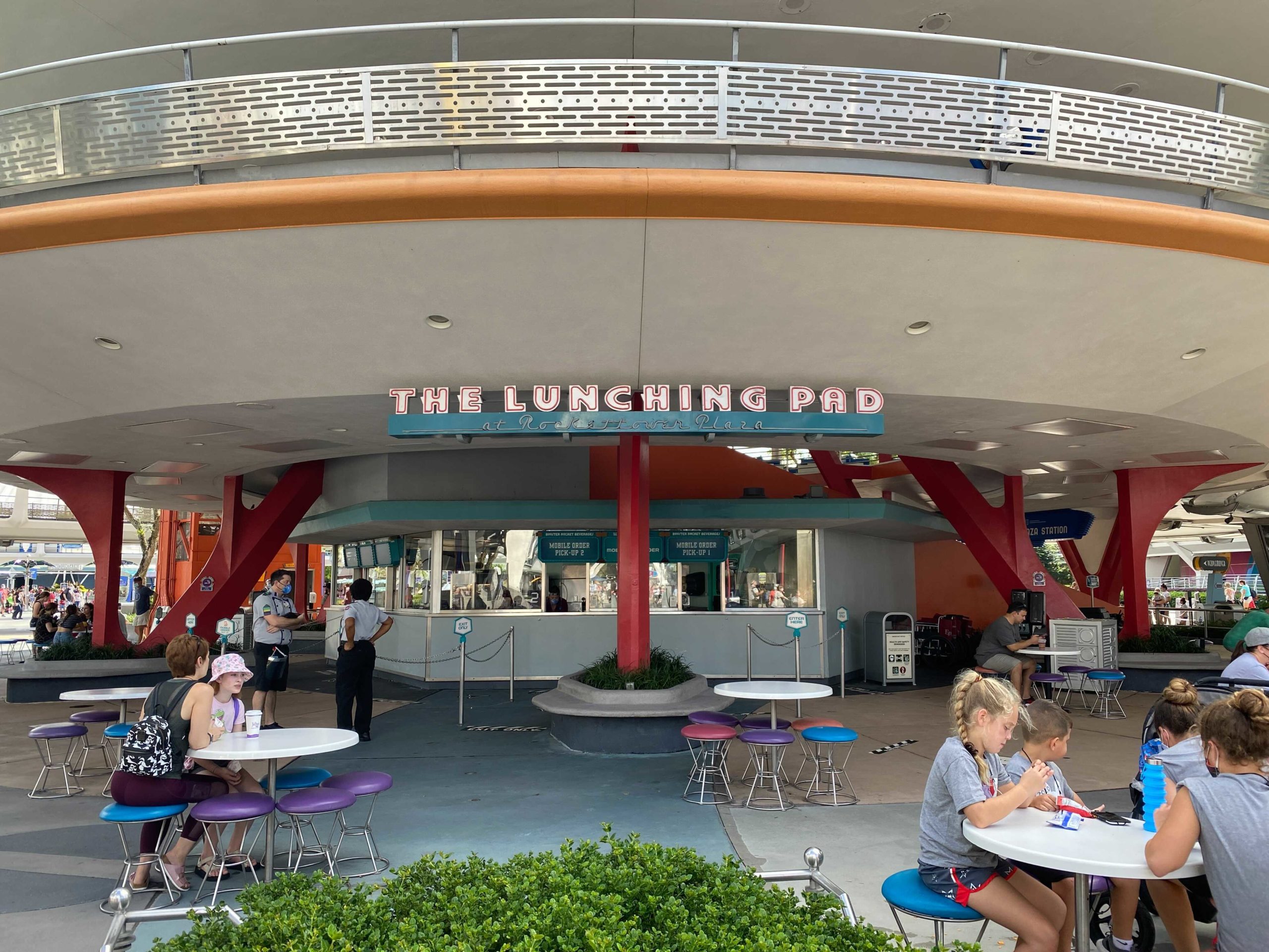 The Lunching Pad in Tomorrowland Magic Kingdom