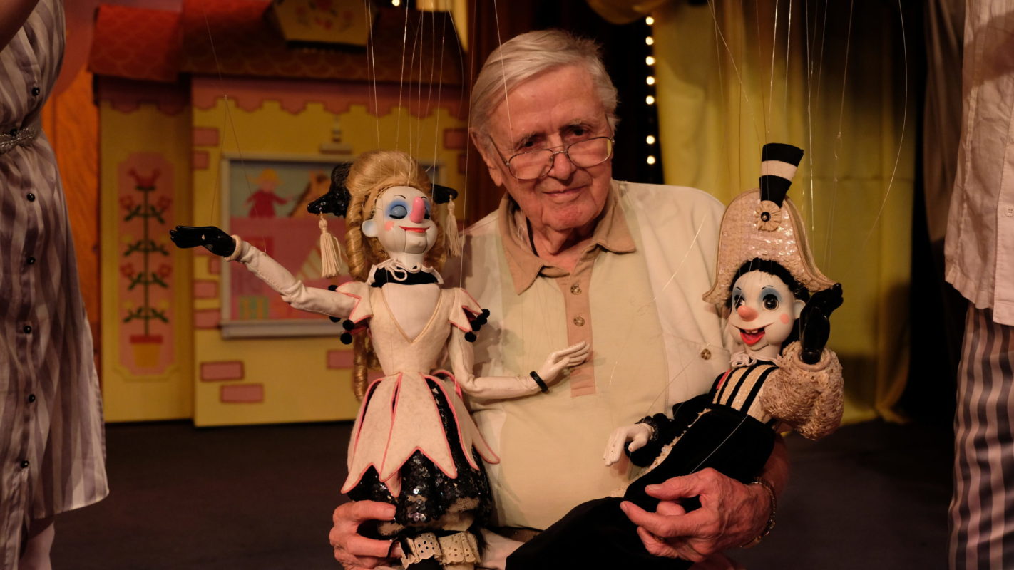 John Leland at Bob Baker Marionette Theatre