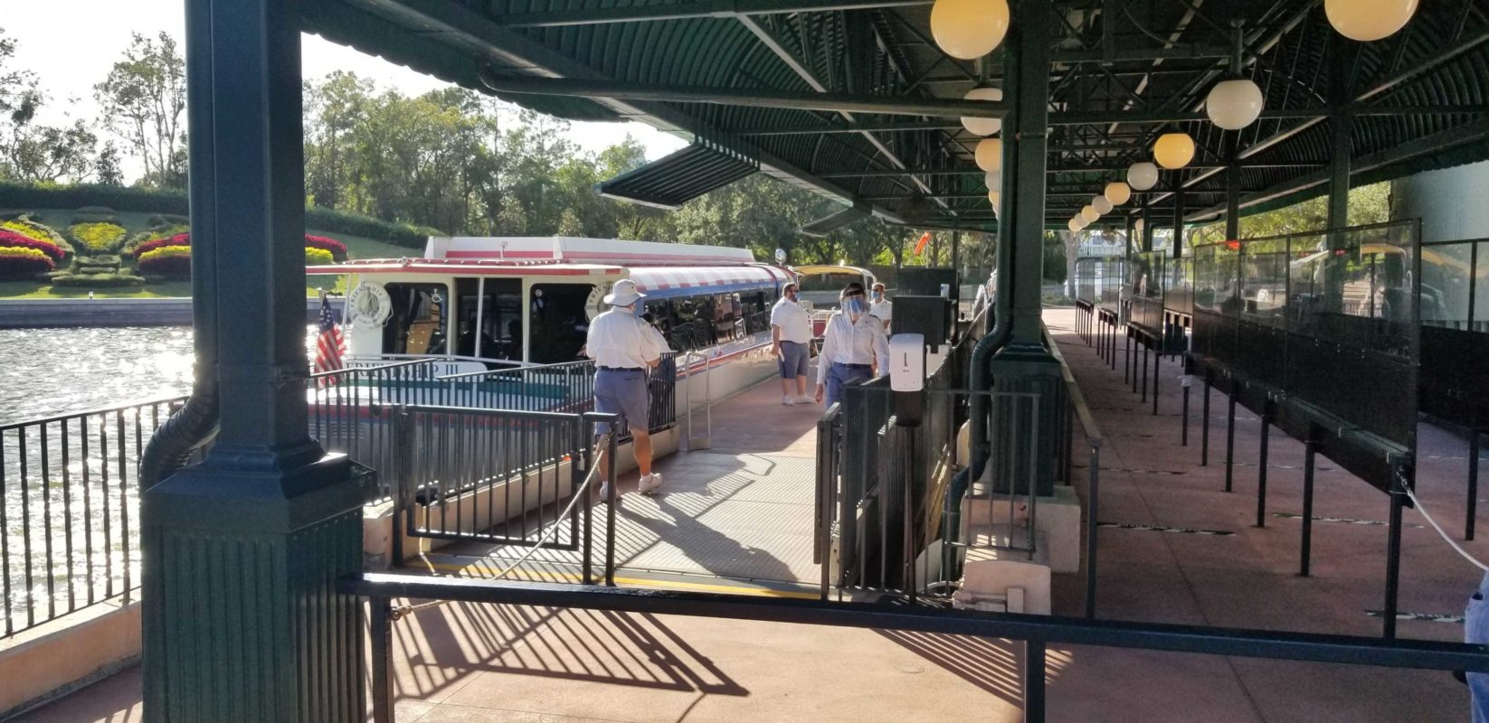 Friendship Boats EPCOT resort return November 2020