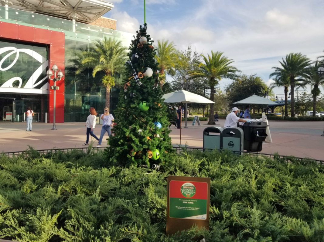 Disney Springs Christmas Tree Stroll 2020