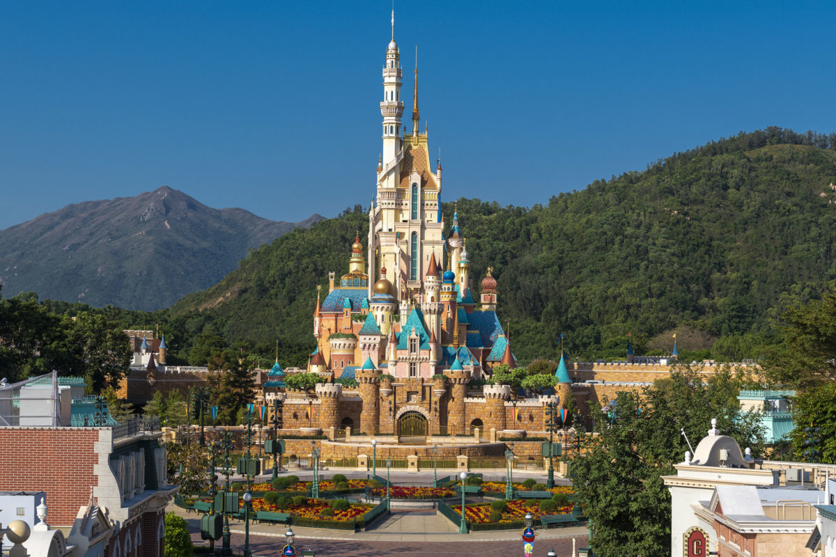 Hong Kong Disneyland Castle of Magical Dreams