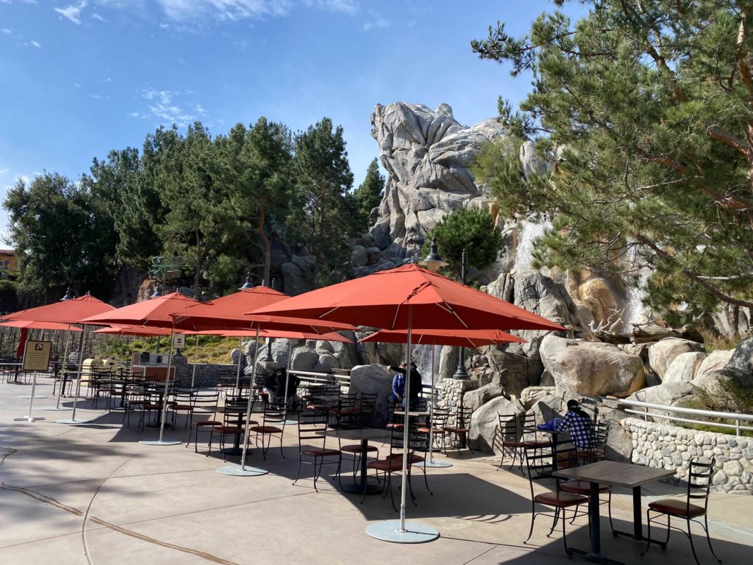 Disney California Adventure seating