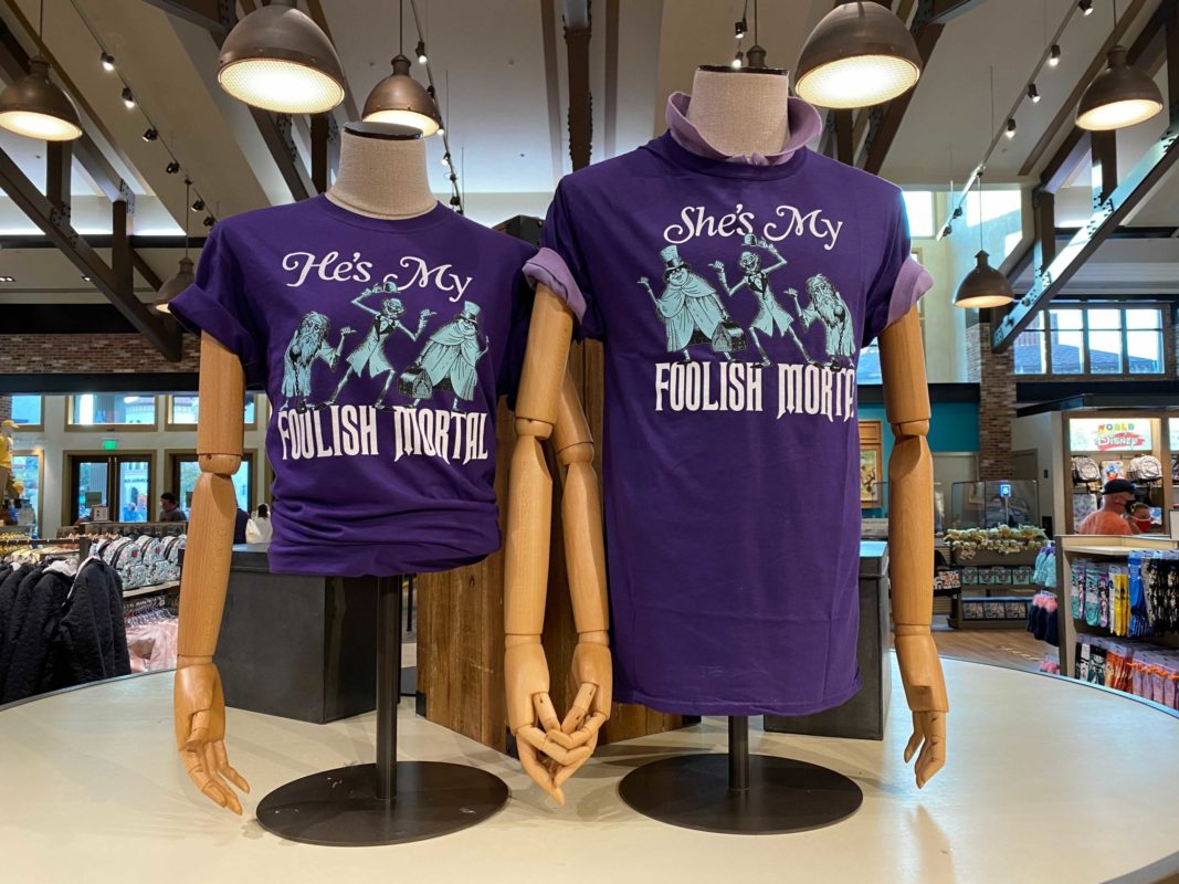 Haunted Mansion Couple Shirts