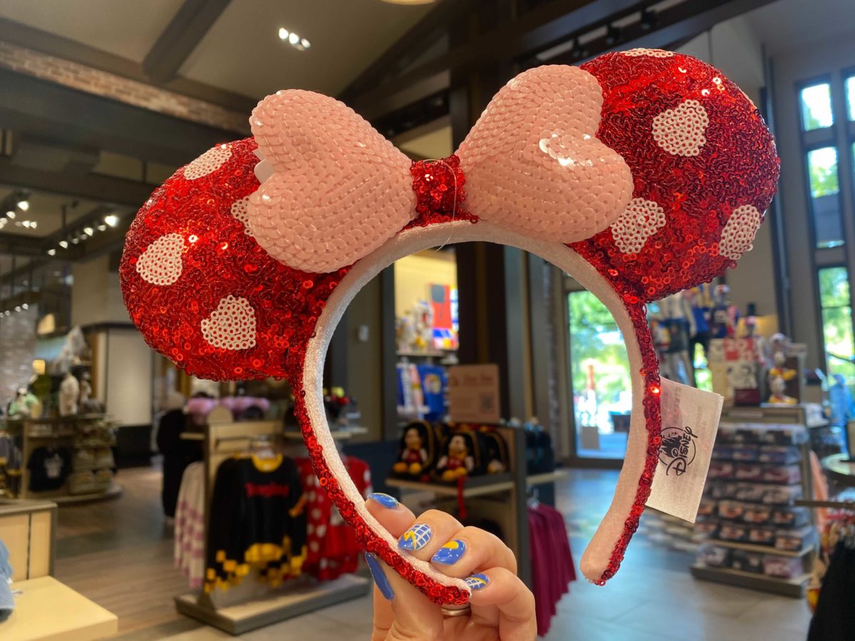 Valentines day Minnie ears