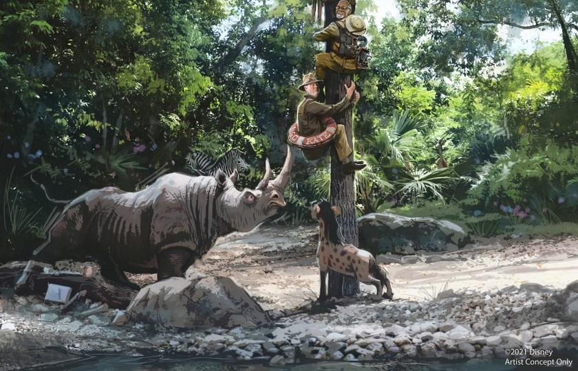 Jungle Cruise concept art