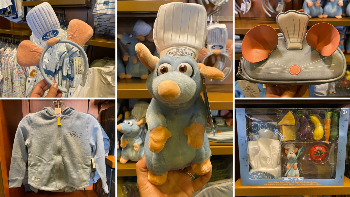 remys-ratatouille-merch-collage