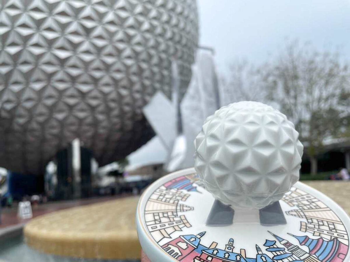 EPCOT spaceship earth trinket tray