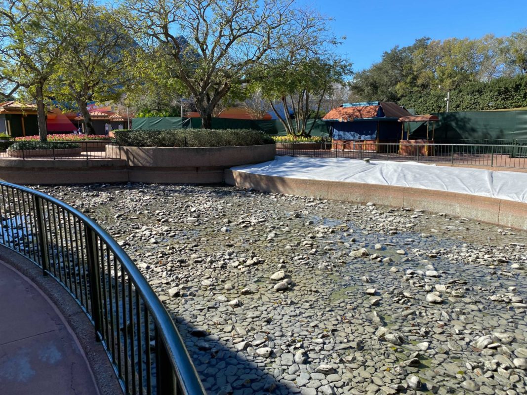 future world waterway drained
