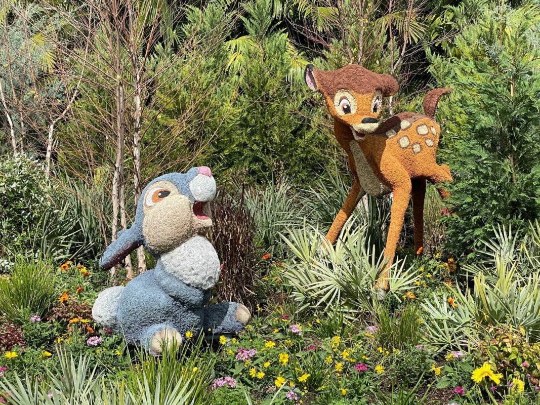 Flower and Garden Bambi Topiary