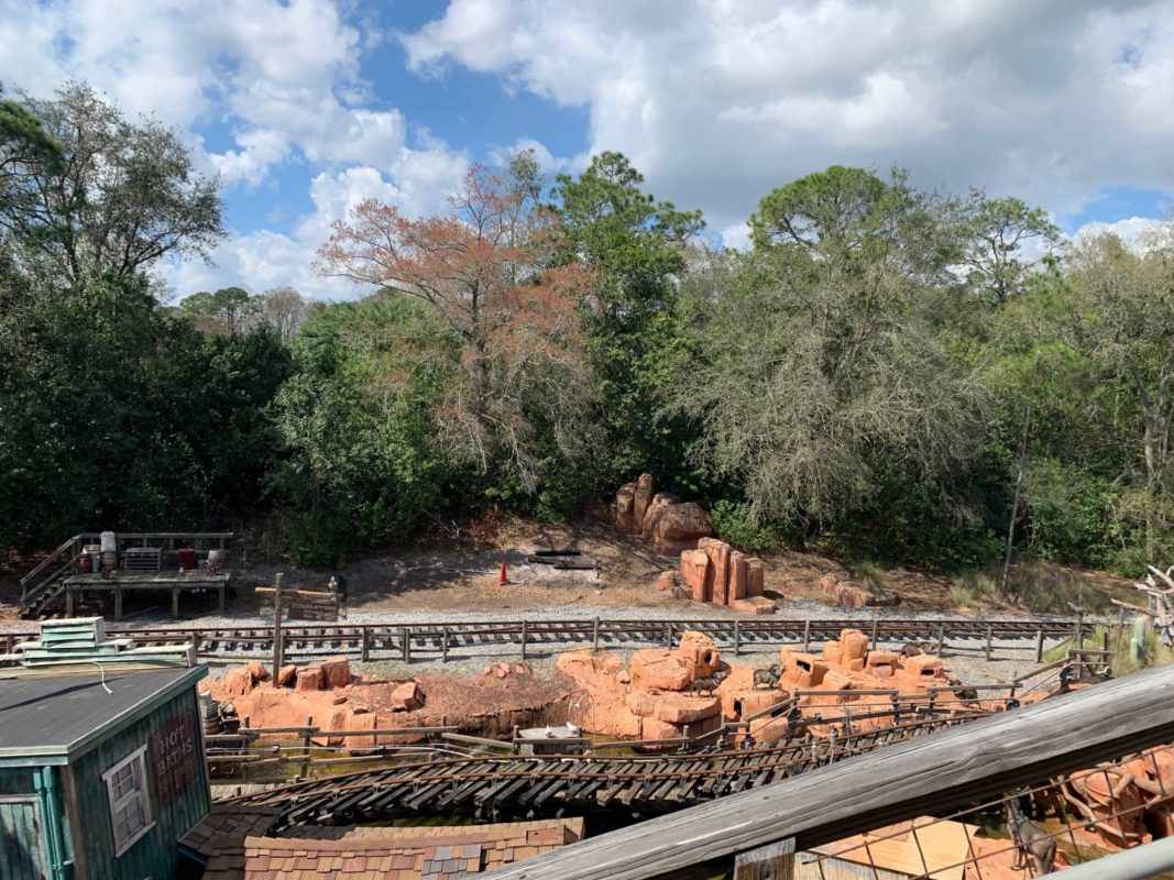 walt disney world railroad construction