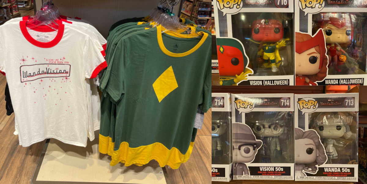 wandavision apparel funko pops!