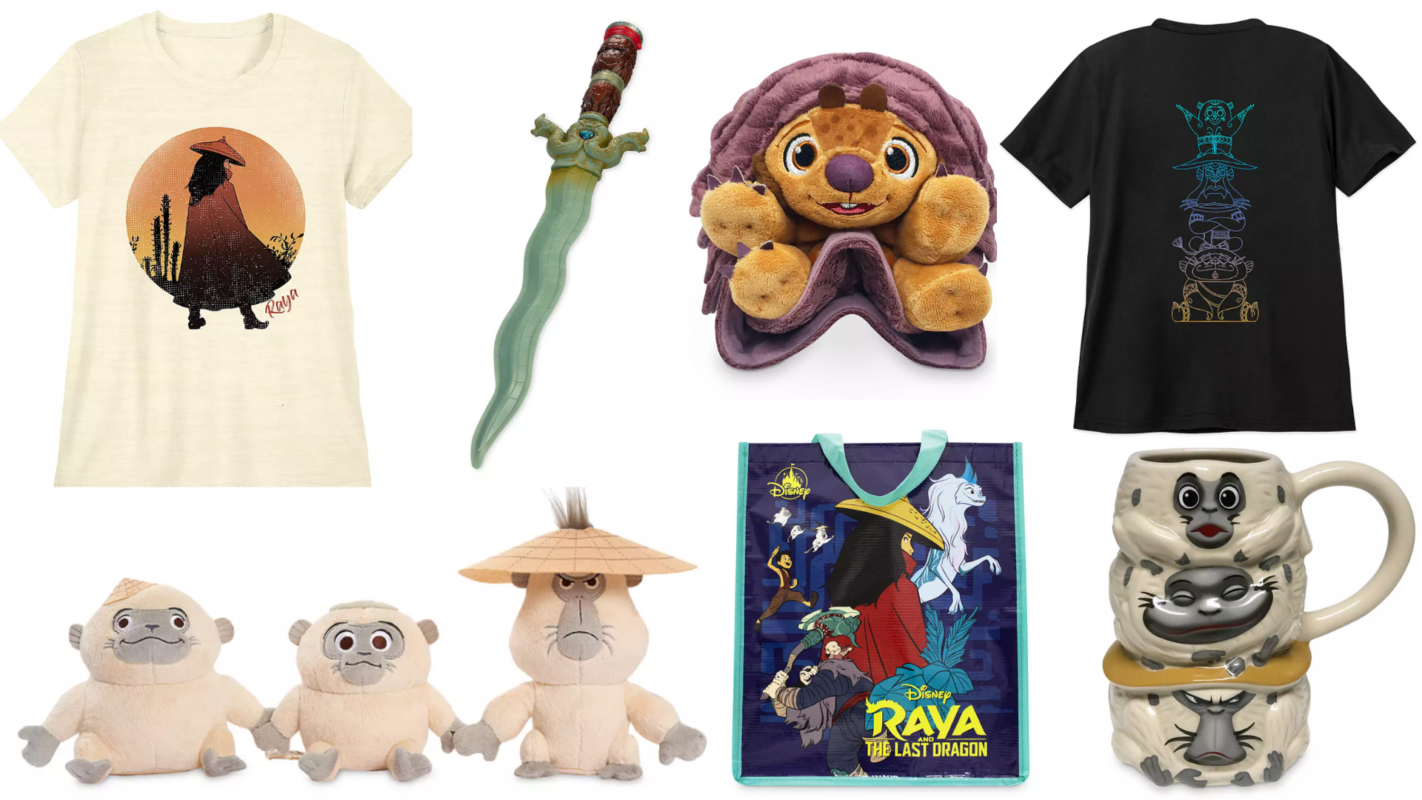 raya and the last dragon merchandise