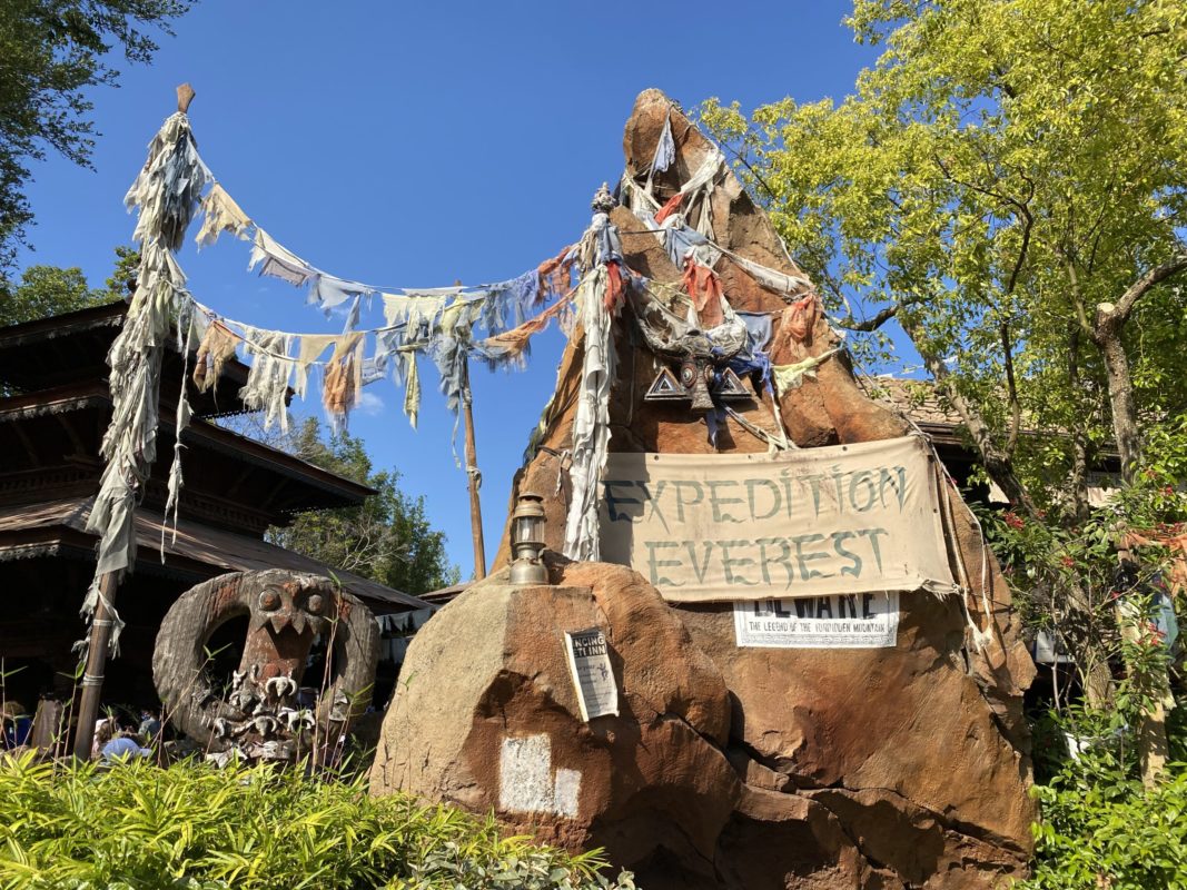 Expedition Everest sign at Disney's Animal Kingdom