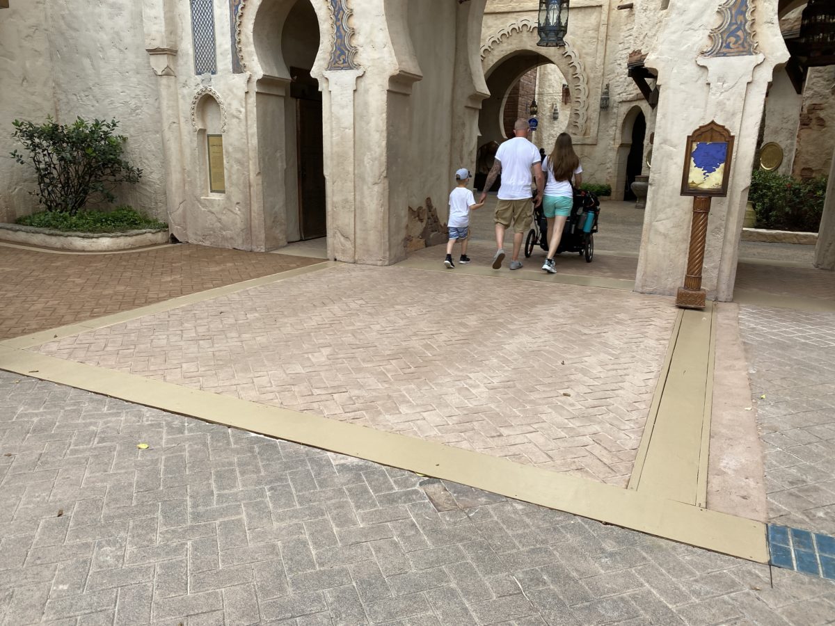 pavement-work-morocco-pavilion-epcot-05132021