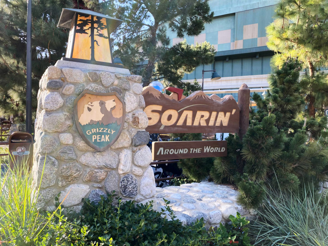 Soarin' Around the World Sign