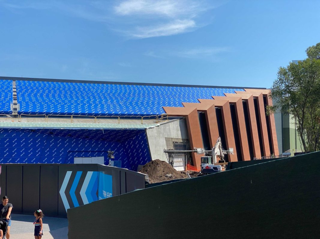 Guardians of the Galaxy: Cosmic Rewind coaster construction update