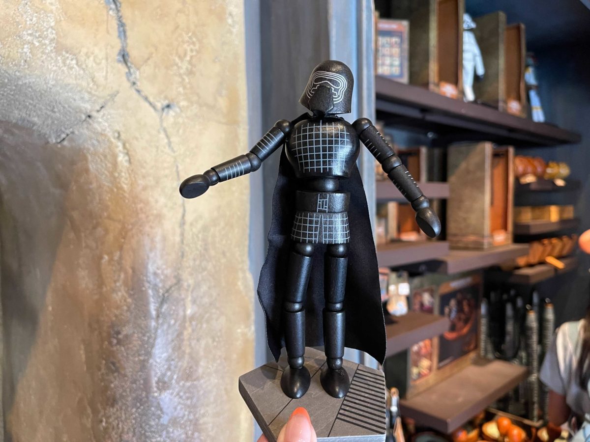 A Kylo Ren rag doll figure found in Toydarian Toymaker in Galaxy's Edge at Disneyland Resort