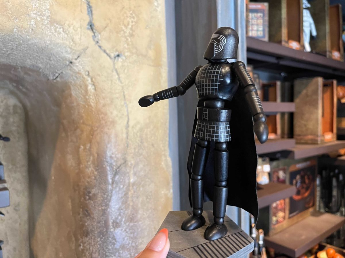A Kylo Ren rag doll figure found in Toydarian Toymaker in Galaxy's Edge at Disneyland Resort