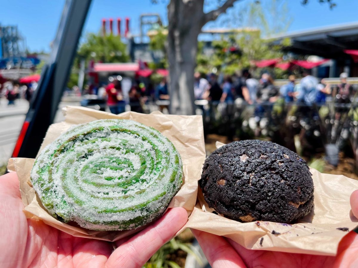 Sweet Spiral Ration and Cosmic Cream Orb from Terran Treats at Avengers Campus