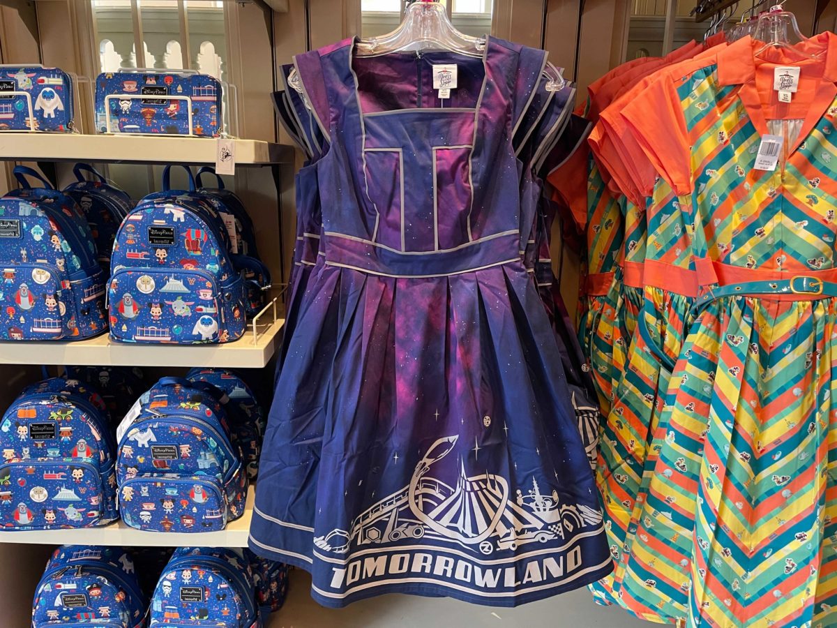 New Tomorrowland dress available at Uptown Jewelers at Magic Kingdom in Walt Disney World, created by the Dress Shop Collection