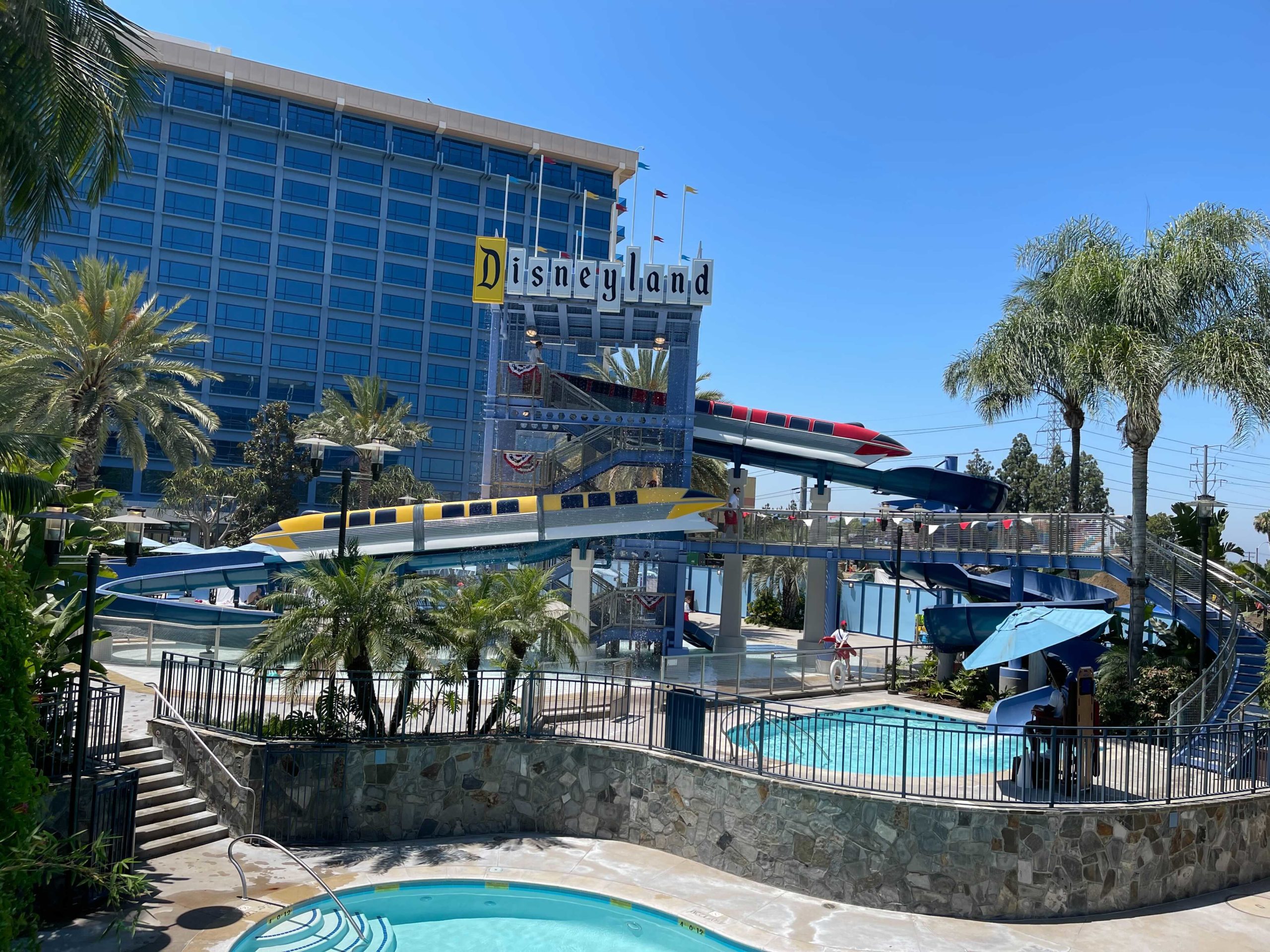 Disneyland hotel pool
