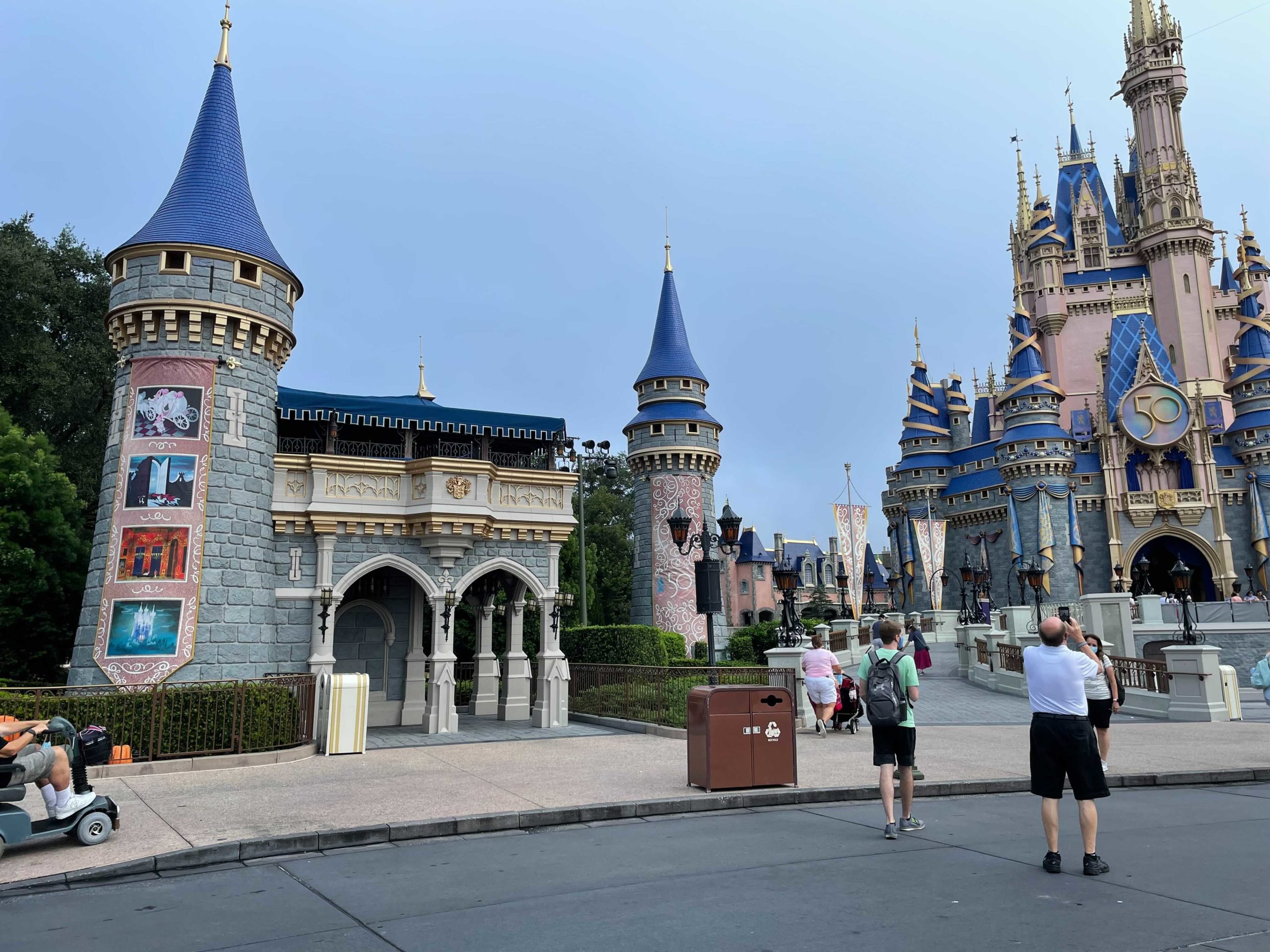 50th-banners-cinderella-castle-25