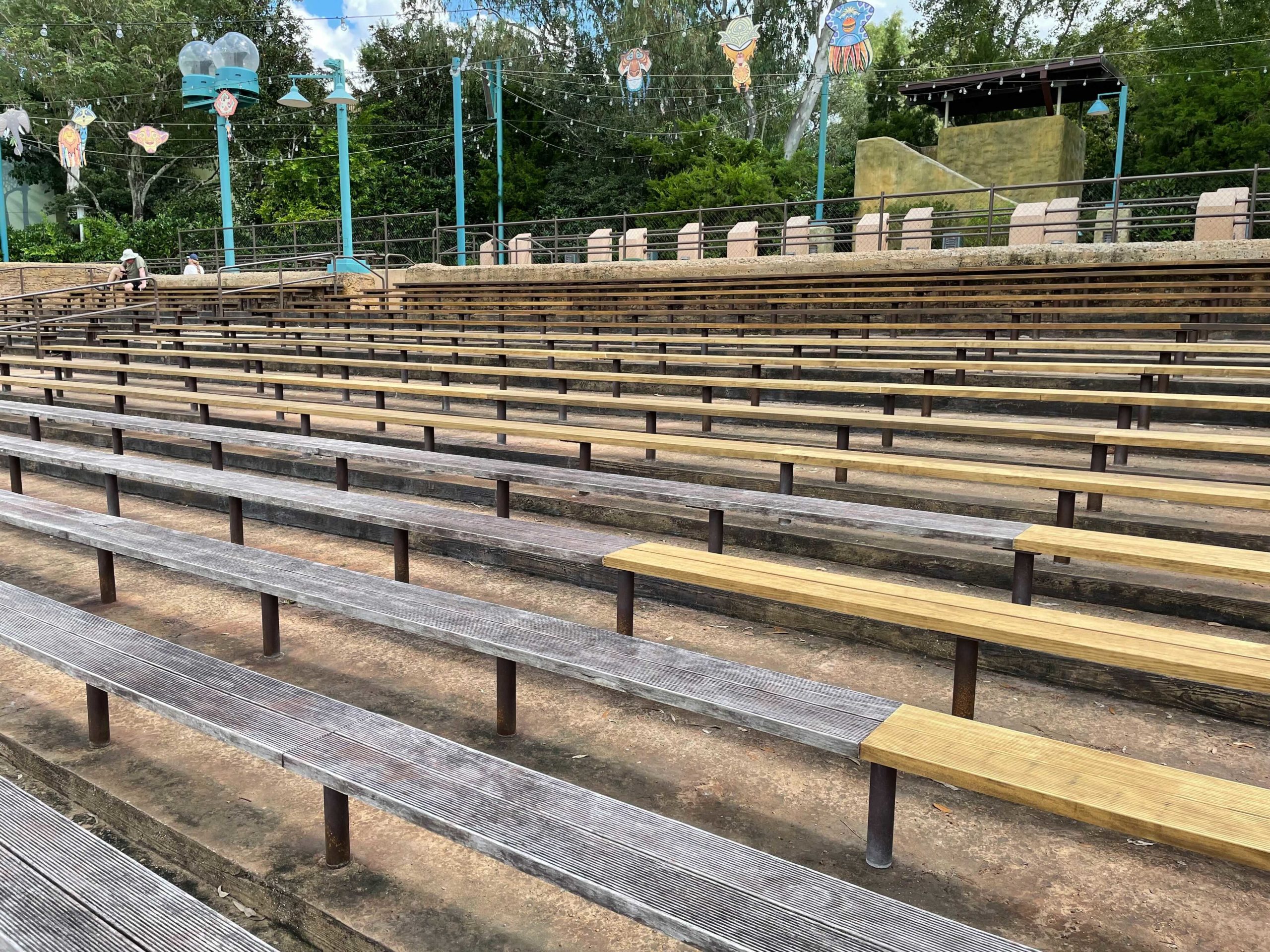 disney-kitetails-discovery-river-amphitheater-bench-refurbishment-3-2117909
