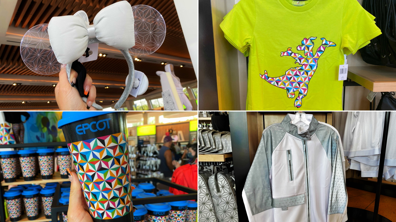 New EPCOT merchandise at Creations Shop