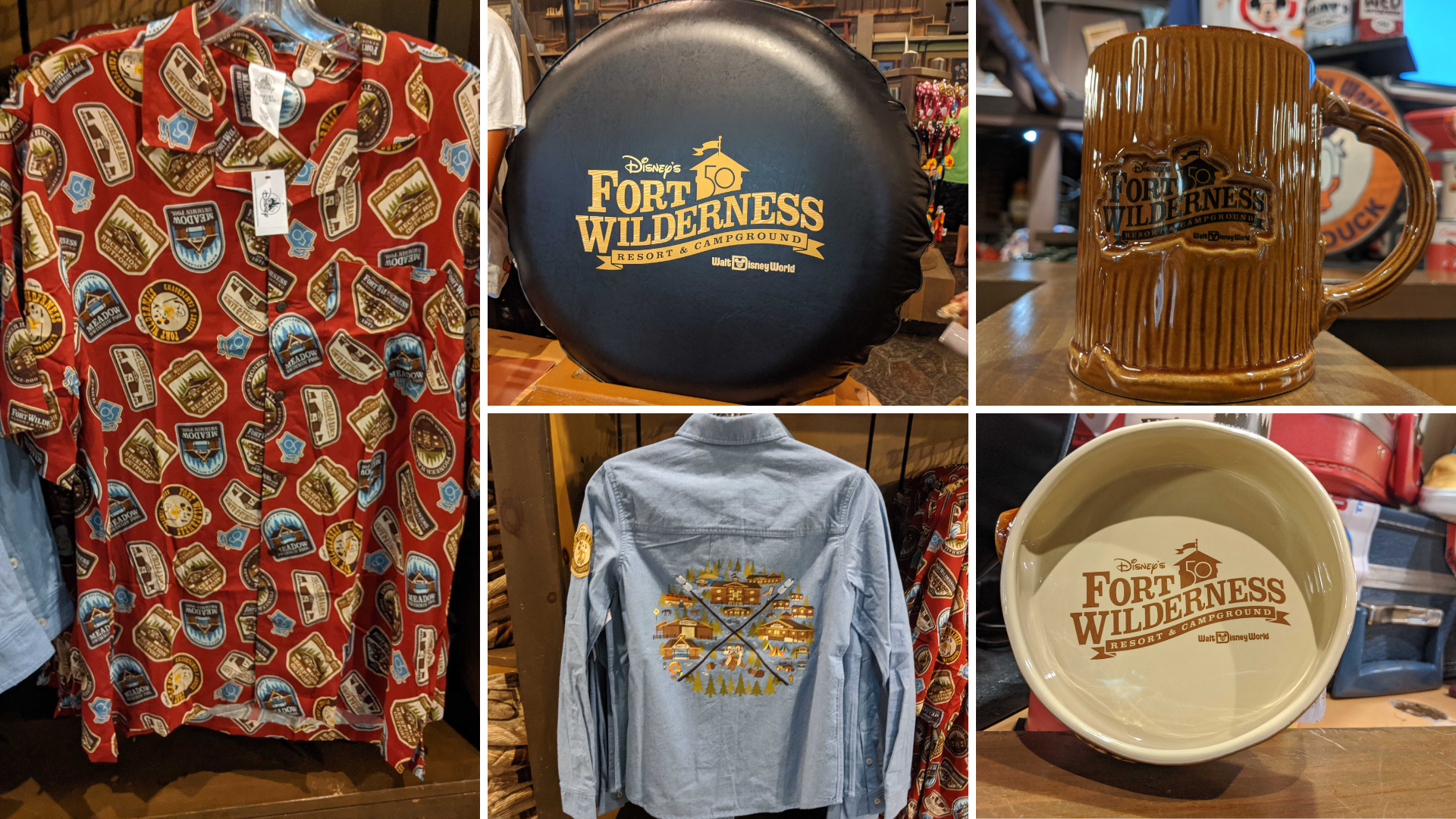 fort-wilderness-50th-merch-collage-1