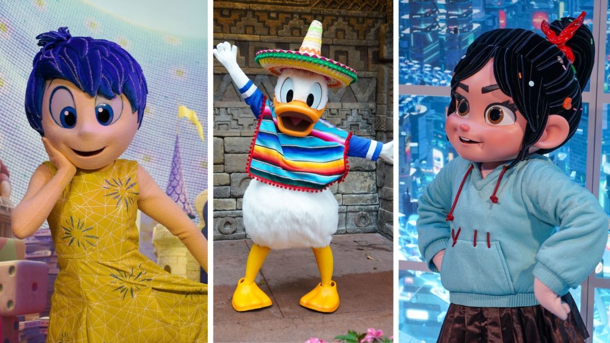 PHOTOS, VIDEO: Donald Duck, Vanellope, and Joy Character Sightings