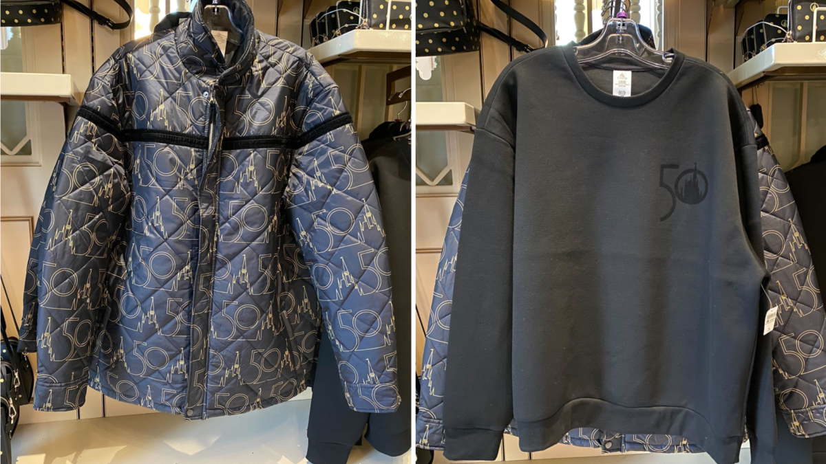 PHOTOS: New 50th Anniversary Luxe Logo Jacket and Sweatshirt at PHOTOS: New 50th Anniversary Luxe Logo Jacket and Sweatshirt at